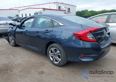 2016 Honda Civic Lx from USA, damaged, VIN 19XFC2F50GE246953